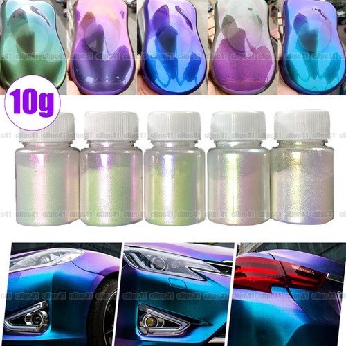 Chameleon Color Changing Pearl Powder For Bicycle/Vehicle/Car Paint Pigment 10g - Picture 3 of 15