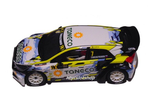 SCALEXTRIC PACK DUO RALLY 2 X HYUNDAI I20 GRONHOLM + TIMERZYANOV SCX U10485S300 - Imagen 9 de 13