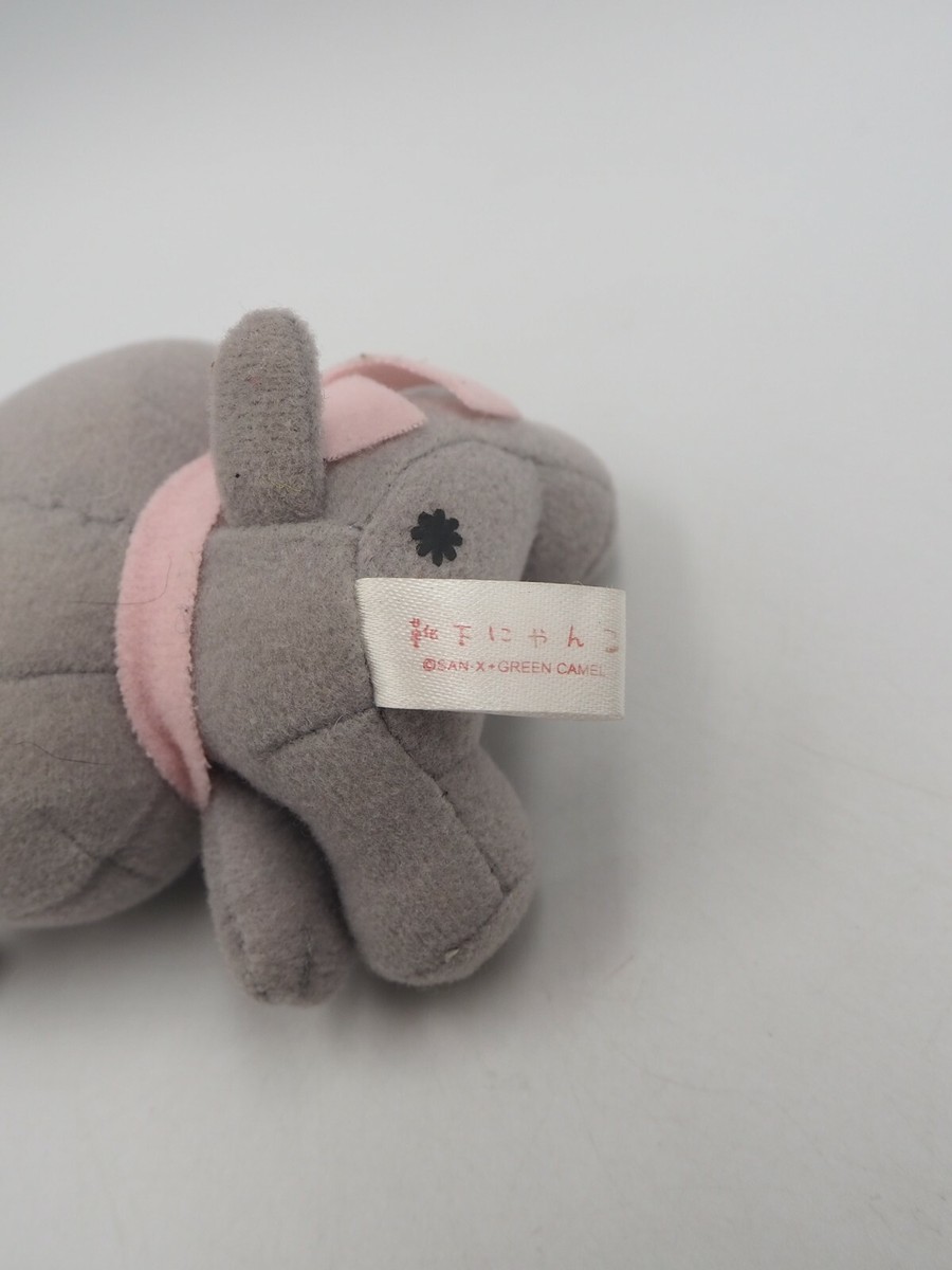 Kutusita Nyanko B2611 Rossy Cat San-x Keychain Mascot Plush 3