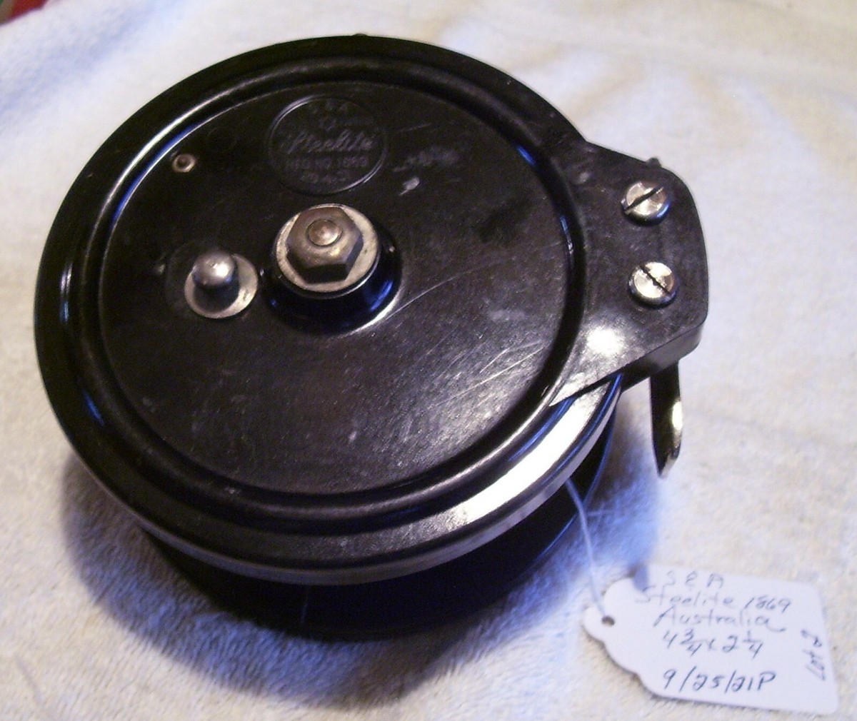 リール PHAM THI THANH NHAN VINTAGE S&A STEELITE 1869 REEL 9/25/21P AUSTRALIA 4.75