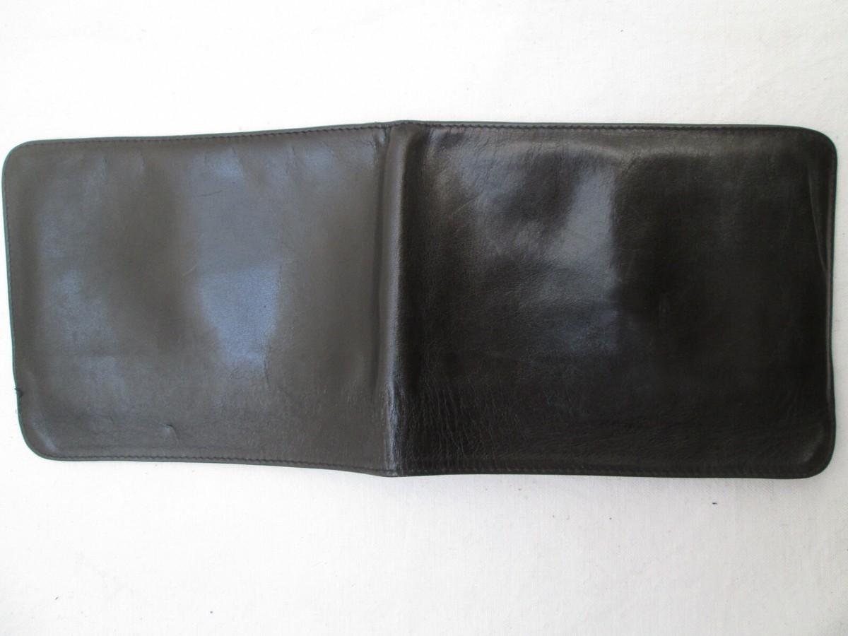 Portefeuille Porte-monnaie ENNY Vintage En Cuir Noir - Occasion - Authentique