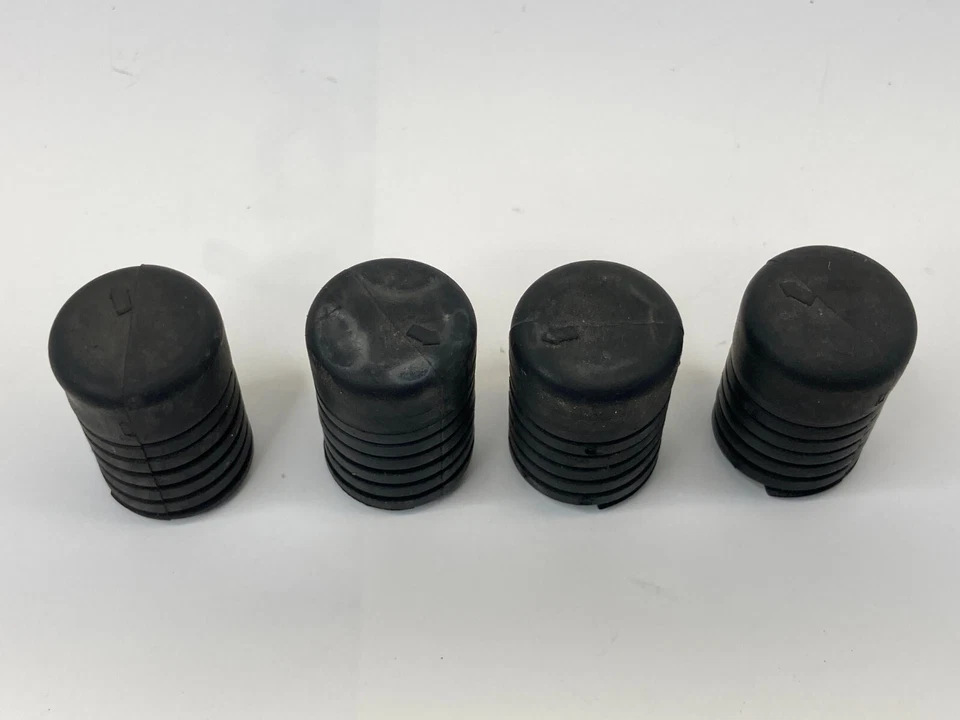 1995-2017 Hyundai Accent Hood Bumper Adjusment Rubber Stop Set Pair OEM - Image 4 of 4
