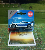 Siku Art.Nr.: 1525 - Chevrolet Corvette ZR1 Polizei,Siku Blister,Neu In Ovp