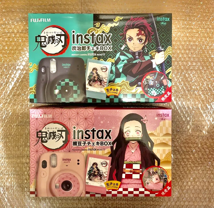 Demon slayer Cheki camera Tanjoro/Nezuko set instax mini 11