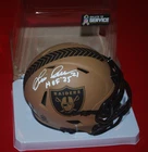 ERIC ALLEN Oakland Raiders HOF 25 Signed STS 23 Mini Helmet Beckett COA 2W648338