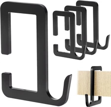 4 Pack 2x4 Steel Target Hangers AR500 Stand Brackets Shooting Plate Hook Kit Set
