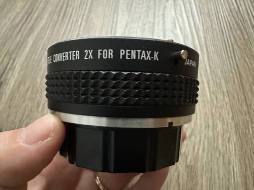 Super Albinar Auto Tele Converter 2X Lens For Pentax-K w/ Case - Picture 5 of 11