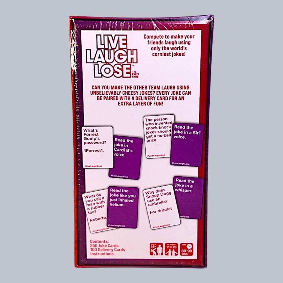 What Do You Meme? Live Laugh Lose The Party Game Corny Jokes LLL443 New ...