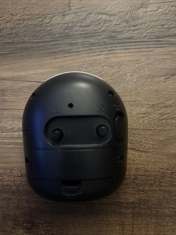 Sharp Quartz Analog Black Ascending Alarm Clock Battery Operated NO BOX - Image 2 of 4