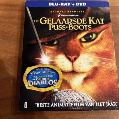 Puss in Boots (Blu-ray/DVD, 2 Disc set)