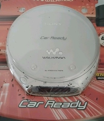 2003 Sony DEJ368CK CD Walkman Portable CD Player W/Car Kit Factory