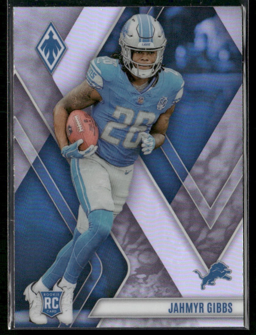2023 Panini Phoenix Jahmyr Gibbs #105 Silver RC