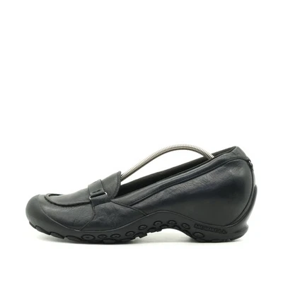 Merrell Damen Loafer EU 41 Plaza Glide Schwarz Leder Niedrigschaft Slipper - Bild 1 von 4