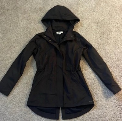 O'Neill Black Shifting Tides All Weather Hooded Jacket - Small