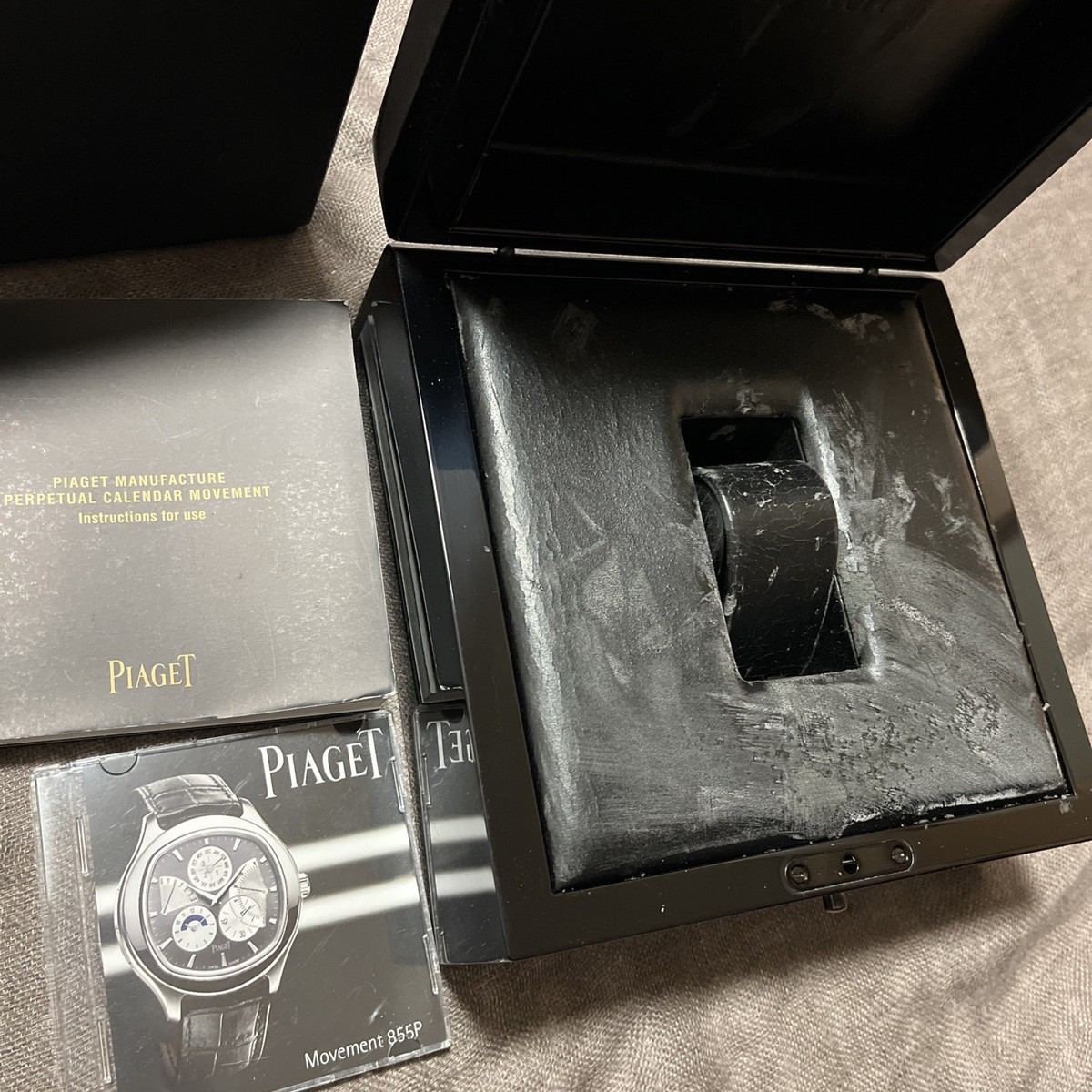 PIAGET ケース PIAGET Watch Case Storage box with outer box | eBay