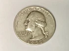 1957 90% silver quarter