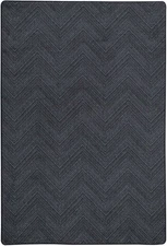 10x13 Milliken White Area Rug Guest House HARBOR BLUE - Aprx 10 9 x 13 2