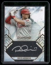 Rhys Hoskins 12/25 2020 Topps Diamond Icons Silver Ink Autographs Auto