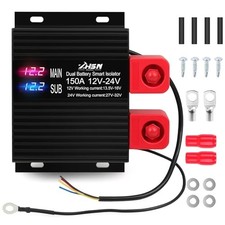   12V/24V Voltage Sensitive Relay VSR for 150A Dual Battery Smart Isolator