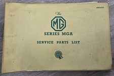Mg Mga 1500 Service Parts List Akd1055 Bmc Second Edition Feb 1960 Binder Manual