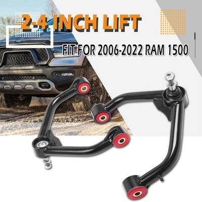 Tiewards 2x Front Upper Control Arms for 2''-4'' Lift for 2006-2022 DODGE RAM 1500