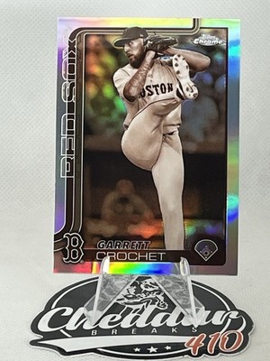 2025 Topps Chrome Garrett Crochet Sepia Refractor #264 Boston Red Sox