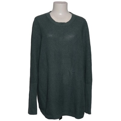 Max Studio, Strickpullover, Größe: 52/54, Blau, Baumwolle/Polyester #RLZ