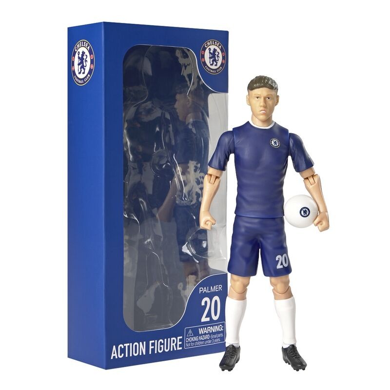 Football Official Chelsea FC #20 Cole Palmer Action Figure 20cm - Banbo Toys 8""