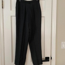 Brooks Brothers Wool Black Trousers Size 10P