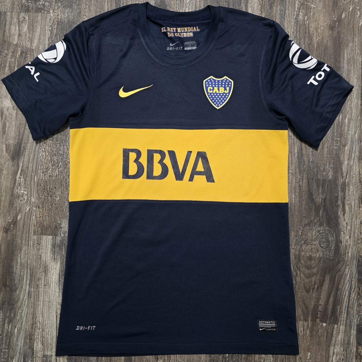 2013 Nike Boca Juniors Home Jersey Juan Roman Riquelme Men S