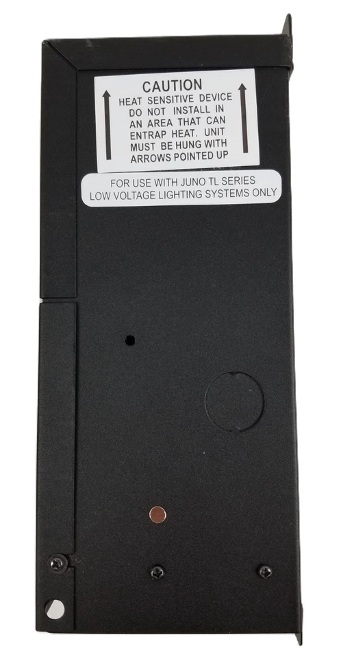 Transformador de iluminación JUNO MAGXFMR 1C 150W 120 12AC BL TL554N-BL Trac12 negro NUEVO Foto 2 de 4