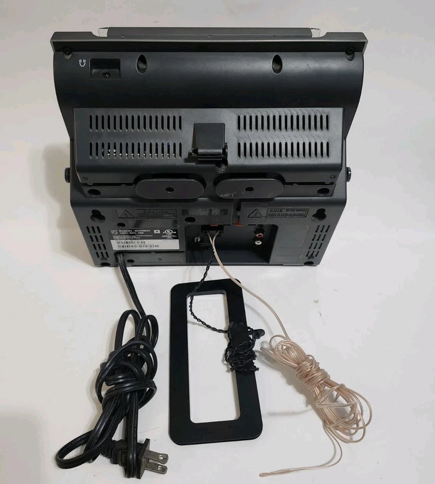 PHILIPS MC235B/37 Micro Home System Shelf Unit Only For Parts Or Repair Power On - Image 3 of 4