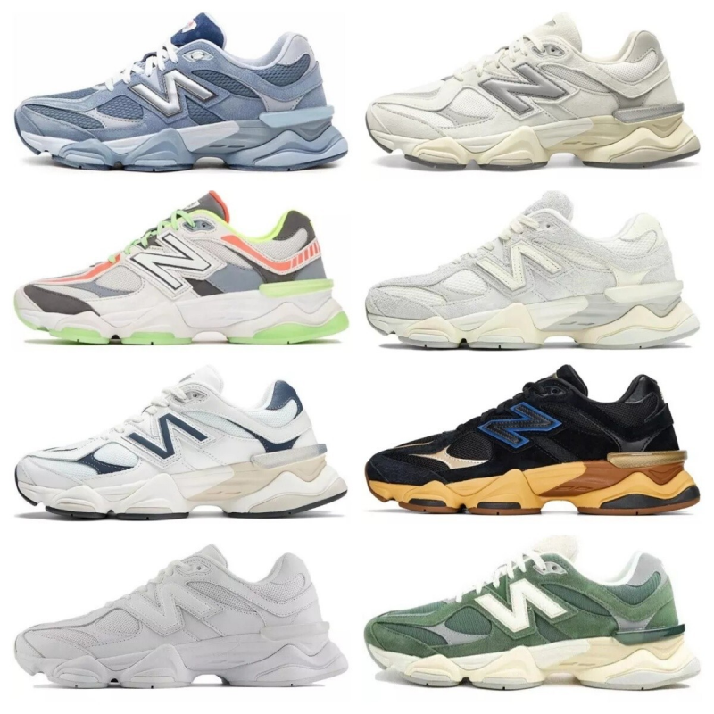 SAOLA Scarpe Causale News Unisex 9060 NB Tutte le Taglie LifeStyle Sneakers 18 Colori Uomo Donna