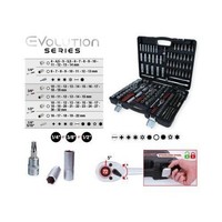 1/4 Zoll+3/8 Zoll+1/2 Zoll SteckschlüSsel-Satz, 195-Tlg KS Tools 917.0795