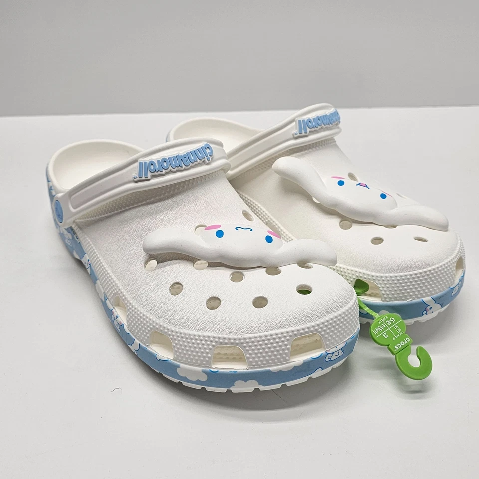 NEW! Crocs Hello Kitty & Friends Cinnamoroll Slip-On Rubber Clogs W13/M11 - Image 4 of 4