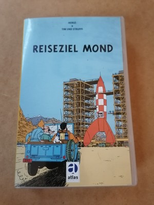 Tim und Struppi TinTin VHS Videokassette Filme Zeichentrick Atlas Citel Konvolut