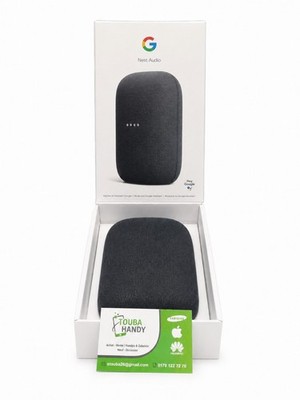 Google Nest Audio Smart Speaker   Anthrazit/Charcoal  OVP 