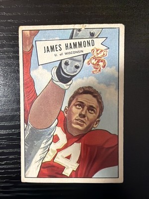 1952 Bowman - James Hammond #69 Small (RC)