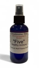 “Five” Healthy Immune – 100% pure And Natural Multi Purpose  Spray 4 Fl Oz