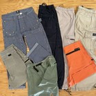 7 Pcs Vintage 90s Y2K Shorts Pants Cargo Baggy Skater Tech S-XL Nesi A+F Ralph — photo 1