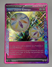 Neo Upper Energy 162/162 Rare Holo Temporal Forces Full Art Card Pokemon TCG