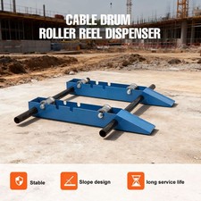 Wire Cable Reel Roller Stand For 30-120cm/11.8-47.2 Inch Diameter Of Cable Drums