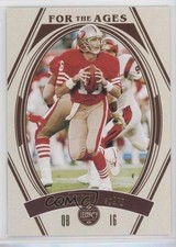 2021 Panini Legacy For the Ages Joe Montana #FTA-10 HOF 9o3