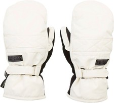Volcom Peep Gore-Tex Women's Winter Mittens, Bone, Medium