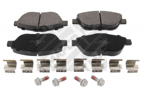 Bremsbelagsatz Vorne FüR Citroen DS Opel Peugeot Vauxhall 2008->>-image