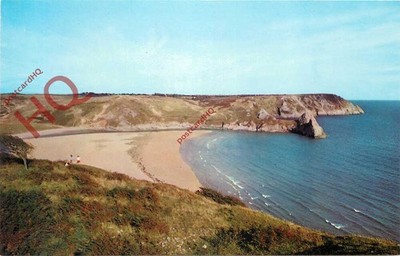Ansichtskarte> Three Cliffs Bay, Gower Peninsula