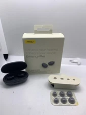 Jabra Enhance Plus Self Fitting OTC OVER THE COUNTER Hearing Aids  Black Open