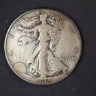 1938 *D* WALKING LIBERTY SILVER HALF DOLLAR  **NICE !** FREE SHIPPING! C3759