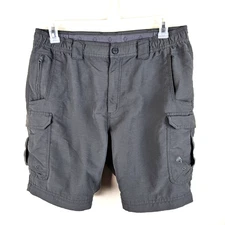 Venturing Boy Scouts Green Shorts Women's L Switchback Convertible BSA Uniform 