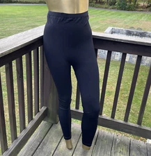 ASSETS By SPANX Leggings Shapewear Seamless Stretch High Waist Nylon Black XL